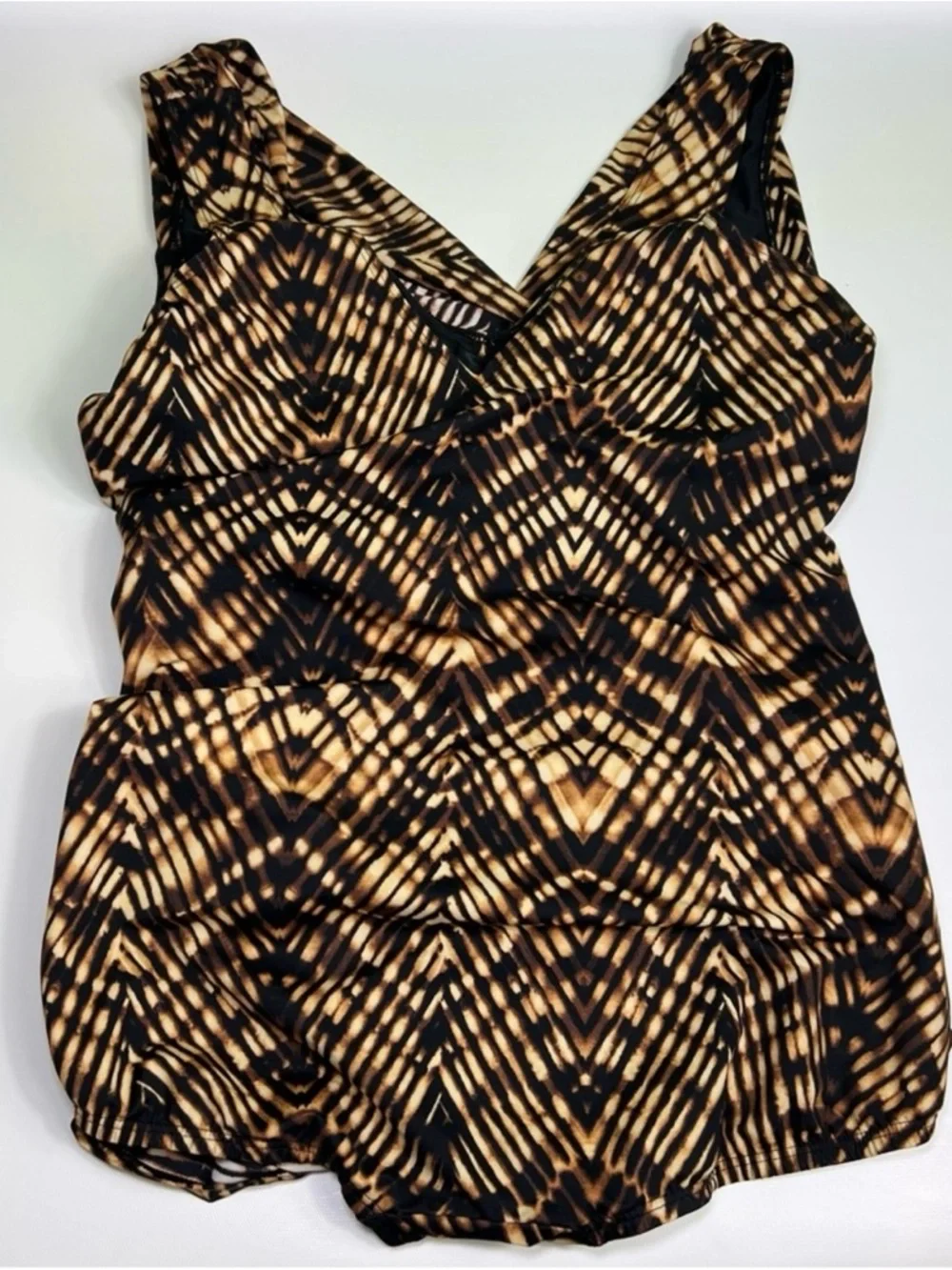 Lands End one piece swimsuit size 14 - Picture 4 of 5